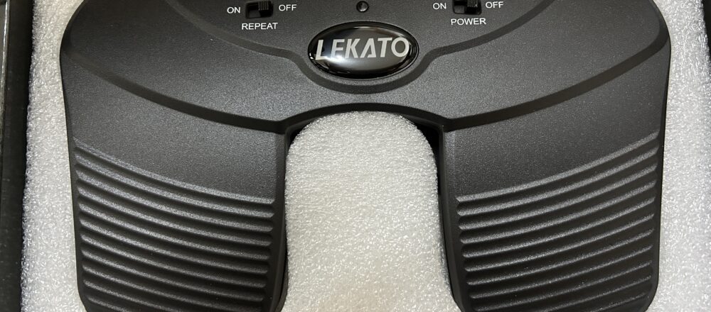 LEKATOの譜めくりペダル
